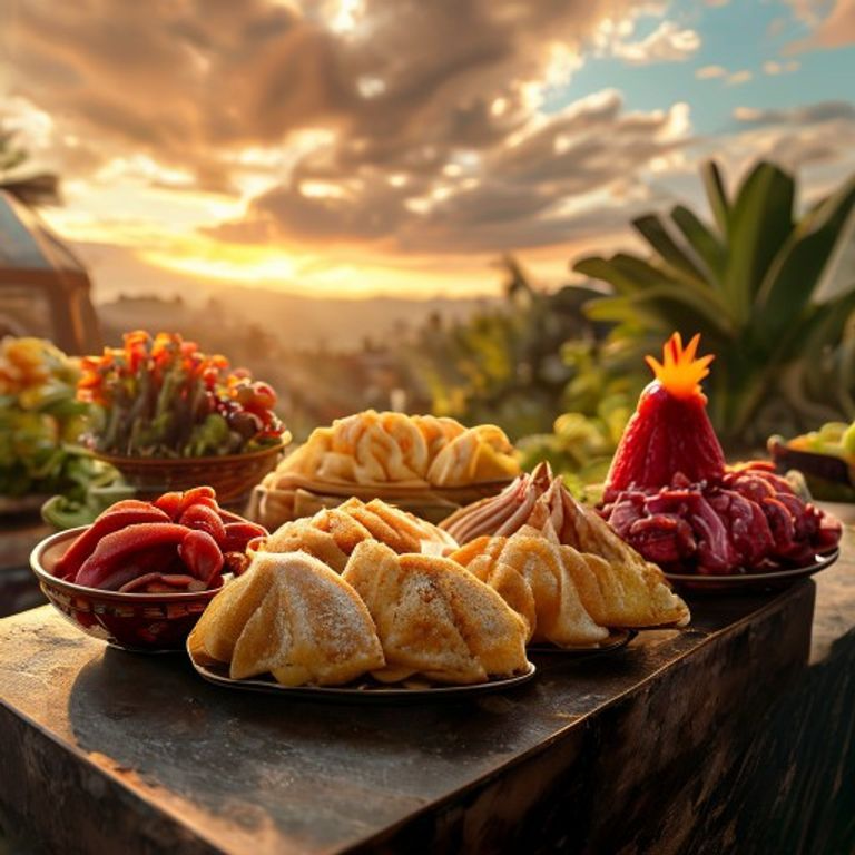 Enjoying 3 Rare Betawi Traditional Snacks: Kue Cubit, Kue Pancong, and Rujak Bebek at Pasar Santa