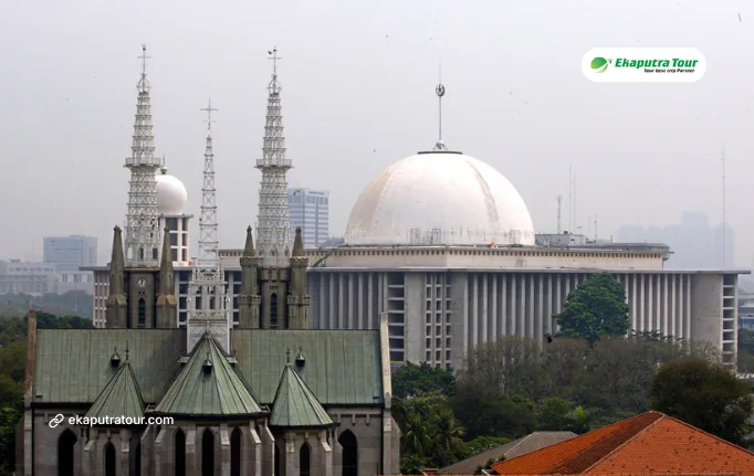 Faith and Harmony in Jakarta’s Religious Landmarks: Istiqlal Mosque and Jakarta Cathedral