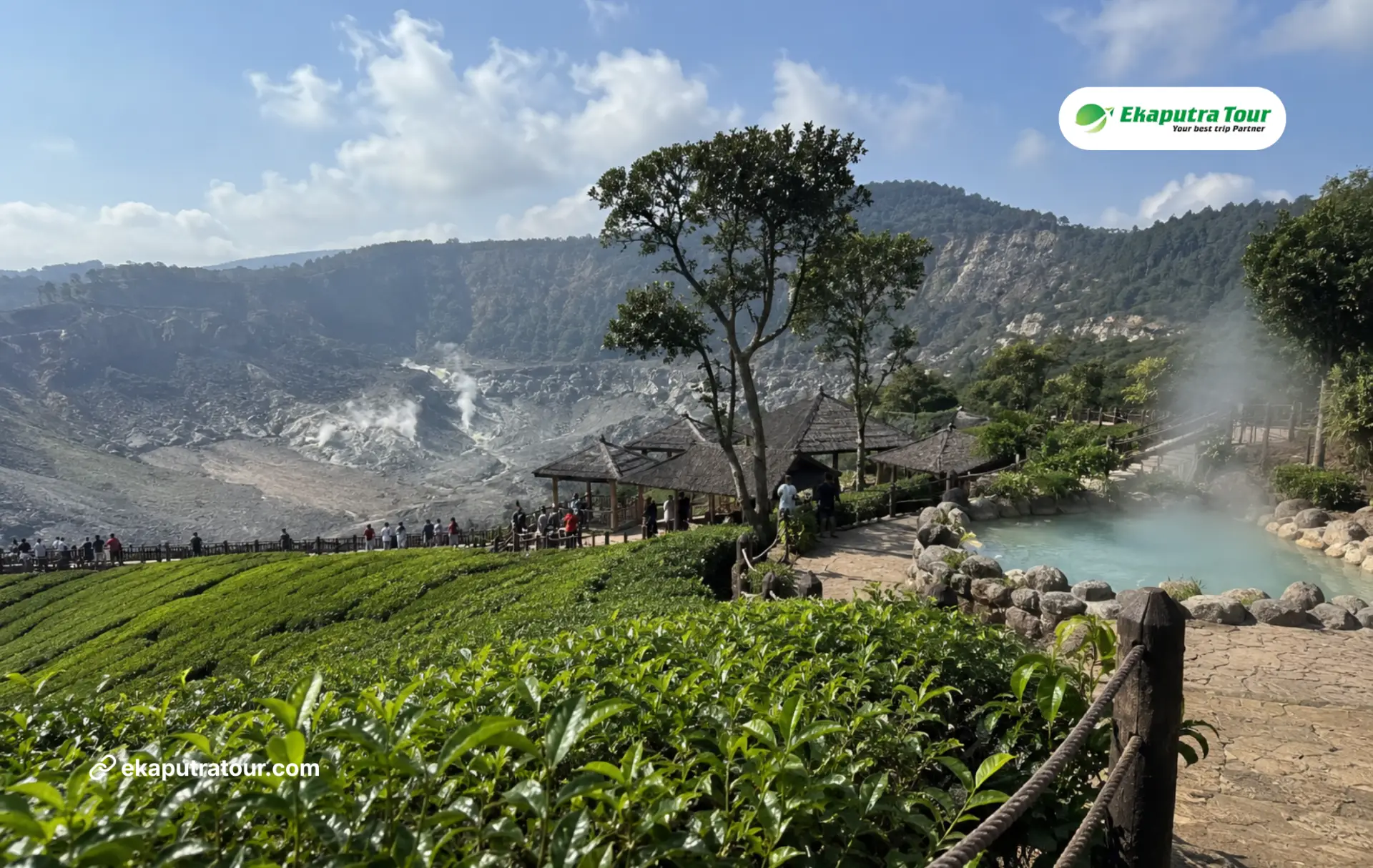 The Perfect Escape from Jakarta: Volcanoes, Tea Fields, and Hot Springs